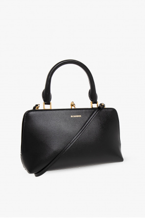 Black 'Goji Mini' shoulder bag JIL SANDER - GenesinlifeShops